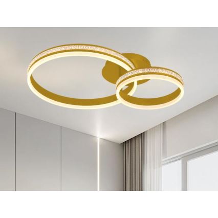 Plafonnier LED dimmable à montage en surface LED/110W/230V 3000-6500K + télécommande