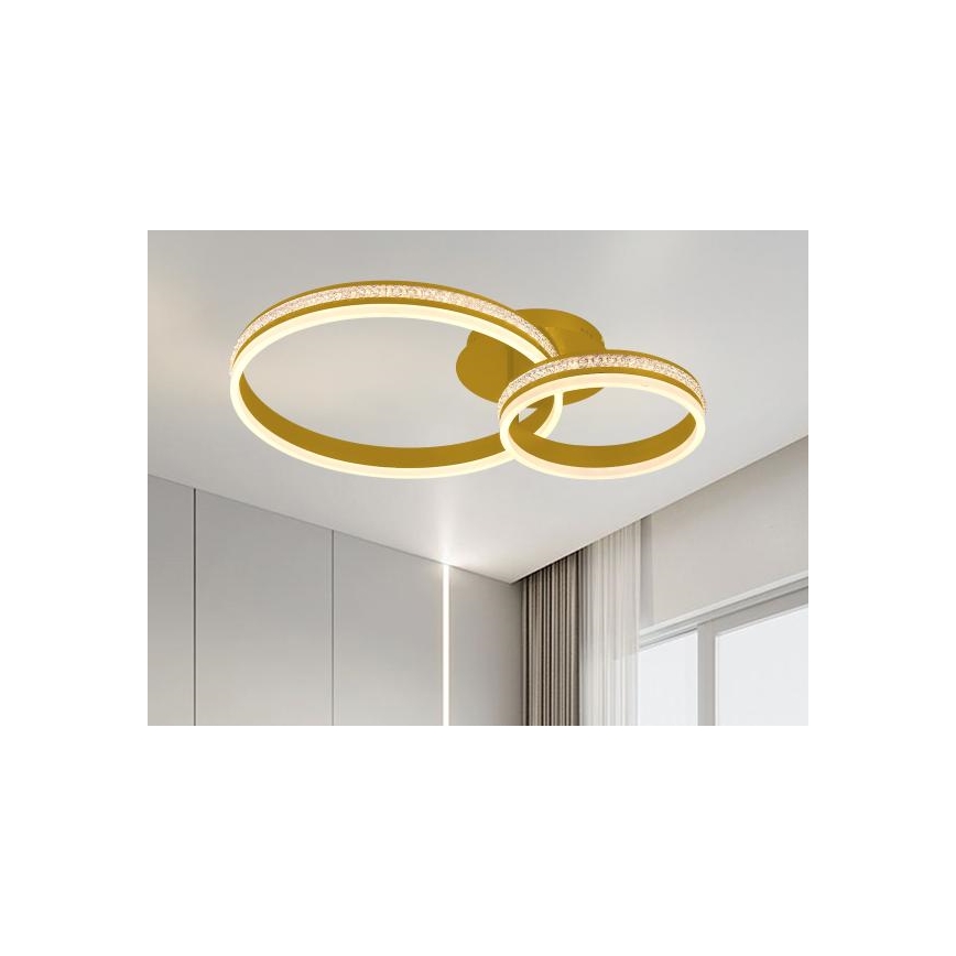 Plafonnier LED dimmable à montage en surface LED/110W/230V 3000-6500K + télécommande