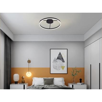 Plafonnier LED dimmable à montage en surface LED/55W/230V 3000-6500K + télécommande