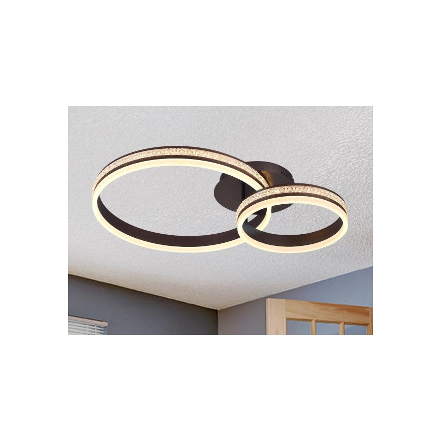 Plafonnier LED dimmable affleurant LED/110W/230V 3000-6500K + télécommande