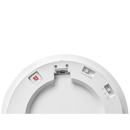 Plafonnier LED dimmable OLDA avec détecteur de mouvement et capteur crépusculaire LED/6/12/18W/230V Ø 23 cm