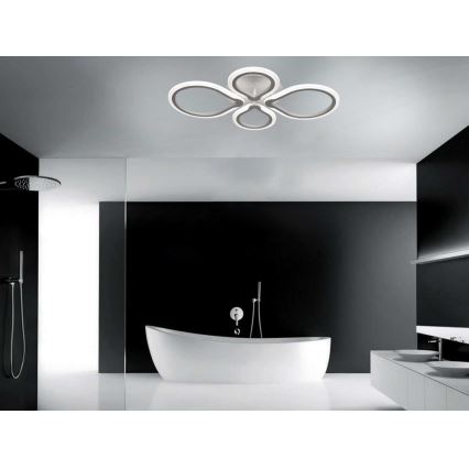 Plafonnier LED dimmable TRIESTE LED/52W/230V + télécommande