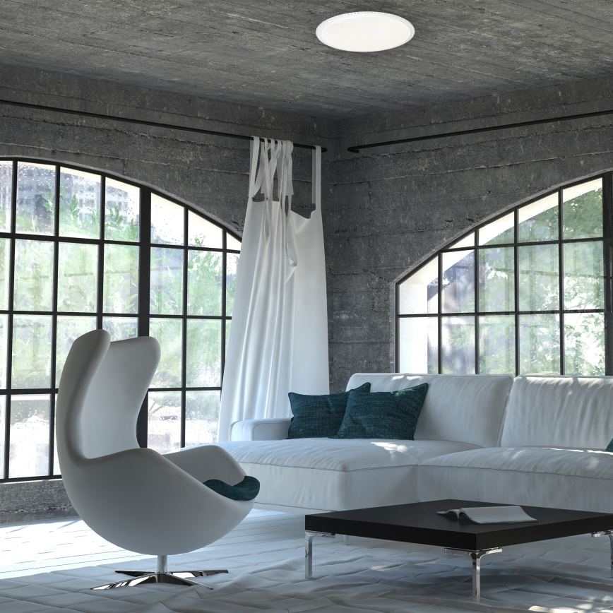 Plafonnier LED dimmable CRUZ LED/40W/230V 2000lm + télécommande