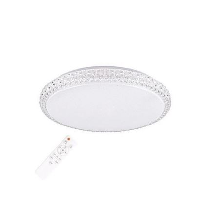 Plafonnier LED dimmable CRUZ LED/40W/230V 2000lm + télécommande