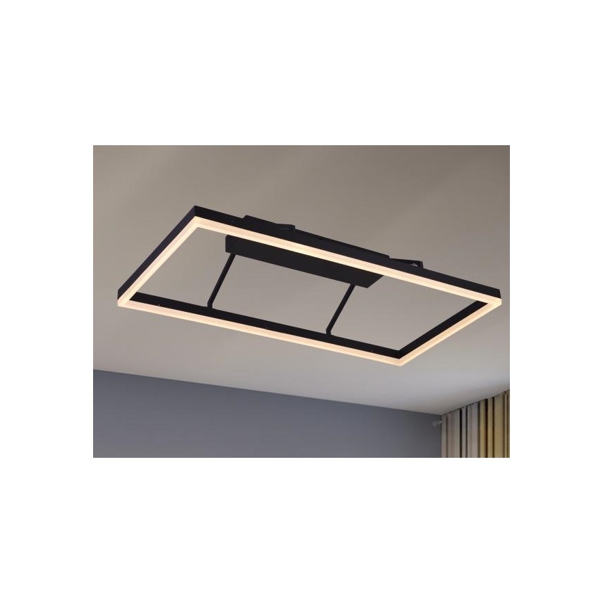 Plafonnier LED dimmable de surface 55W/230V 3000-6500K + télécommande