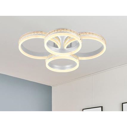 Plafonnier LED dimmable en saillie LED/150W/230V 3000-6500K + télécommande