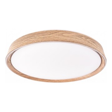 Plafonnier LED dimmable ILVI LED/30W/230V 2700-6500K Ø 40 cm beige + télécommande