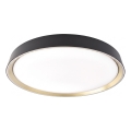 Plafonnier LED dimmable ILVI LED/30W/230V 2700-6500K Ø 40 cm noir/laiton + télécommande