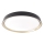 Plafonnier LED dimmable ILVI LED/30W/230V 2700-6500K Ø 40 cm noir/laiton + télécommande