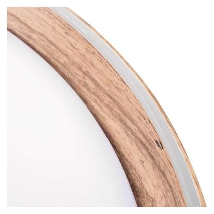 Plafonnier LED dimmable ILVI LED/45W/230V 2700-6500K Ø 50 cm beige + télécommande