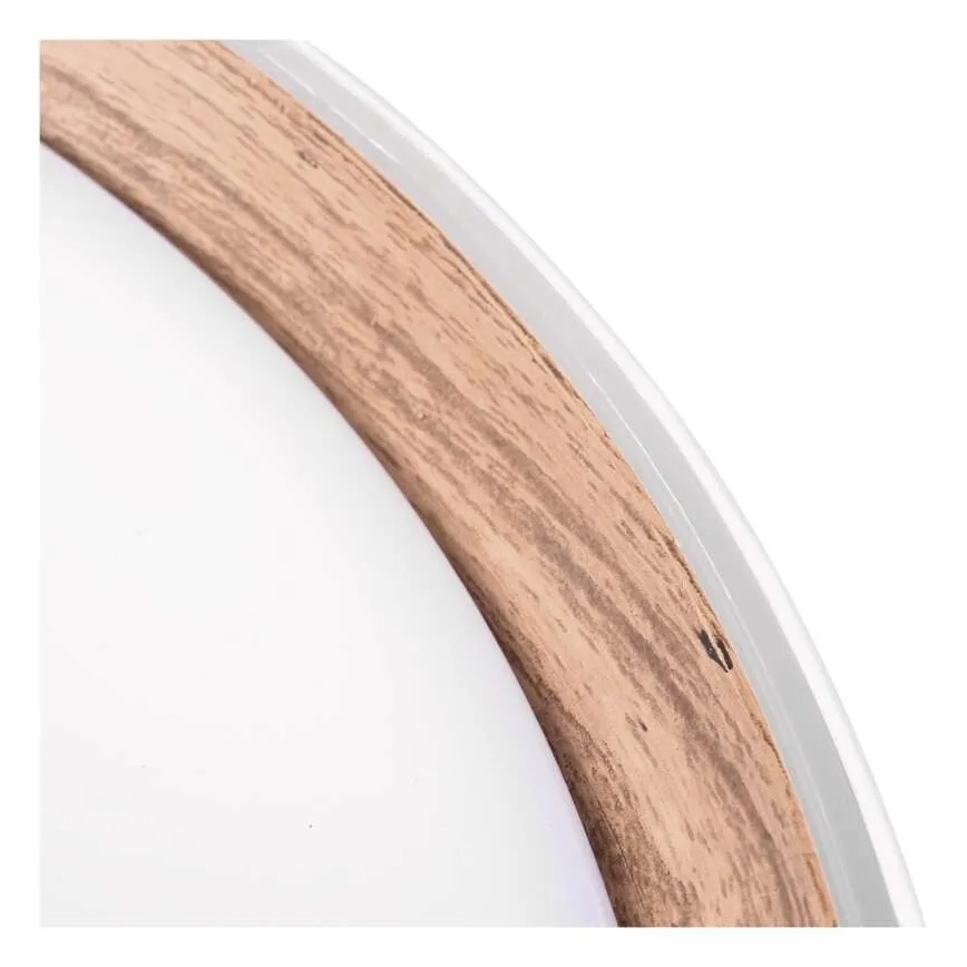 Plafonnier LED dimmable ILVI LED/45W/230V 2700–6500K Ø 50 cm blanc/beige + télécommande
