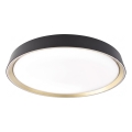 Plafonnier LED dimmable ILVI LED/45W/230V 2700–6500K Ø 50 cm noir/laiton + télécommande