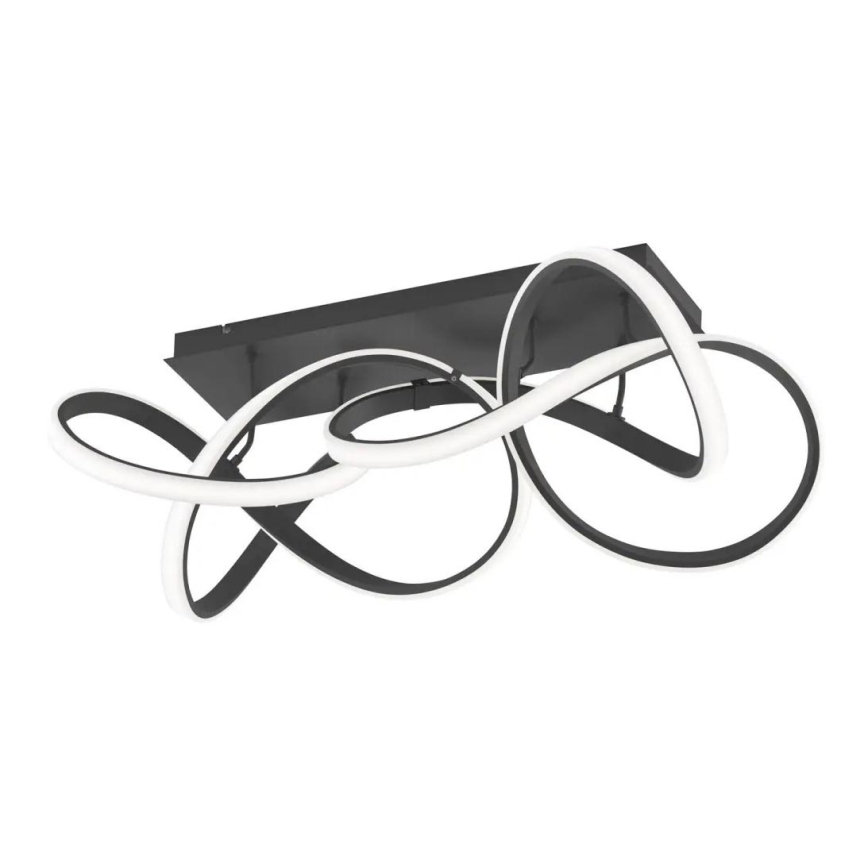 Plafonnier LED dimmable INDIGO LED/64W/230V noir