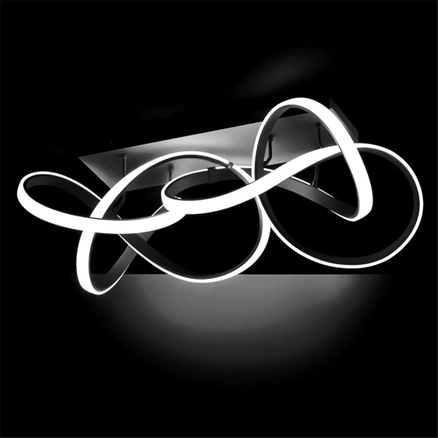 Plafonnier LED dimmable INDIGO LED/64W/230V noir