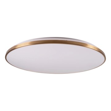 Plafonnier LED dimmable KERN LED/100W/230V 3000/4000/6000K Ø 100 cm doré + télécommande