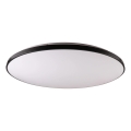 Plafonnier LED dimmable KERN LED/100W/230V 3000/4000/6000K Ø 100 cm noir + télécommande