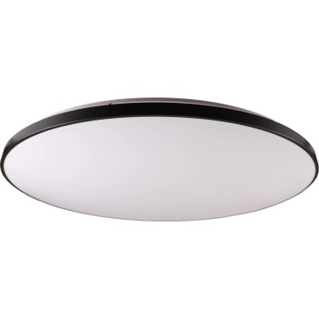 Plafonnier LED dimmable KERN LED/100W/230V 3000/4000/6000K Ø 100 cm noir + télécommande