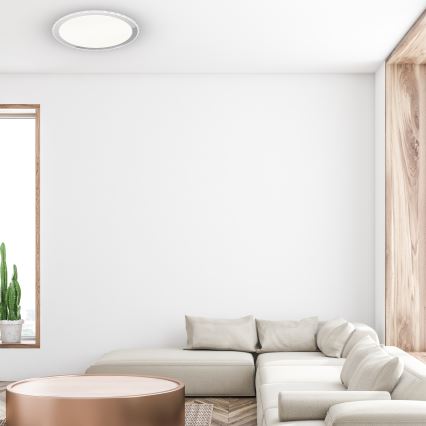 Plafonnier LED dimmable LAYLA avec télécommande LED/66W/230V