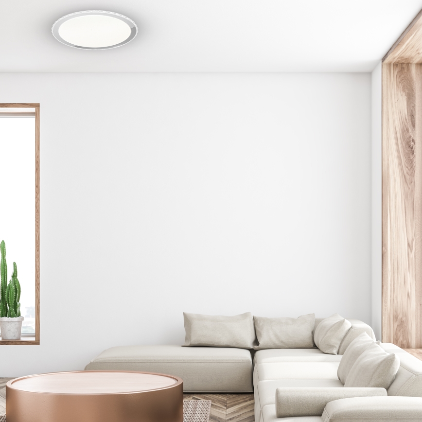 Plafonnier LED dimmable LAYLA avec télécommande LED/66W/230V