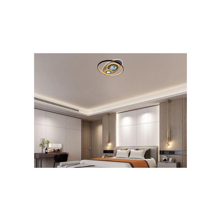 Plafonnier LED dimmable LED/105W/230V 3000-6500K + télécommande