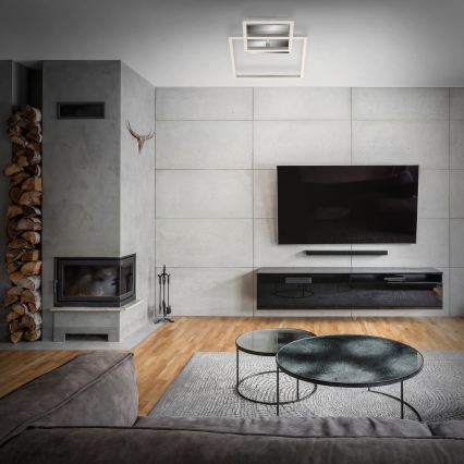 Plafonnier LED dimmable LED/12W/230V 3000K chrome mat