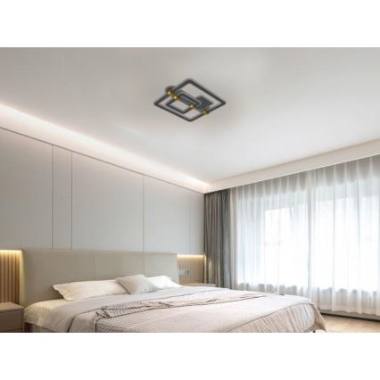 Plafonnier LED dimmable LED/140W/230V 3000-6500K + télécommande