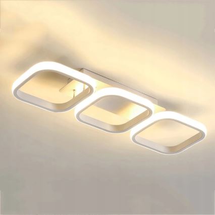 Plafonnier LED dimmable 33W/230V 3000-6500K blanc Wi-Fi Tuya + télécommande