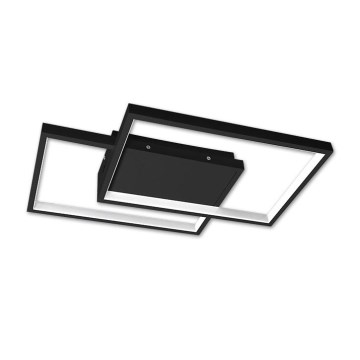 Plafonnier LED dimmable LED/45W/230V 3000-6500K noir + télécommande