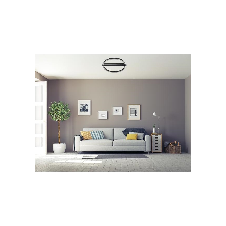 Plafonnier LED dimmable LED/60W/230V 3000-6500K + télécommande
