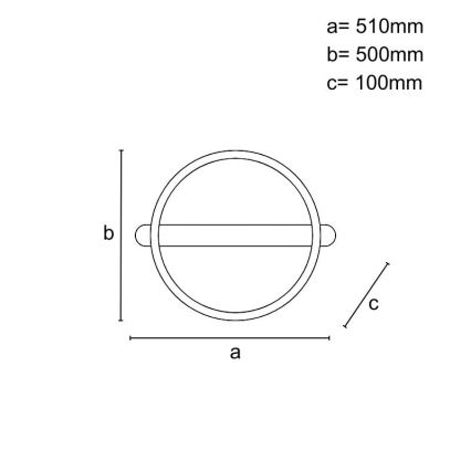 Plafonnier LED dimmable LED/60W/230V 3000-6500K + télécommande