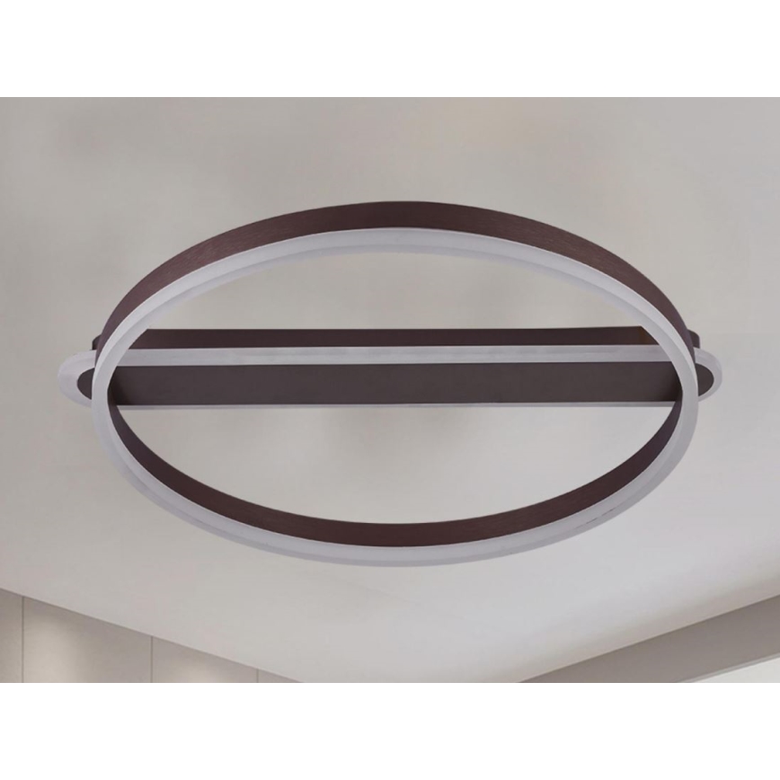 Plafonnier LED dimmable LED/60W/230V 3000-6500K + télécommande