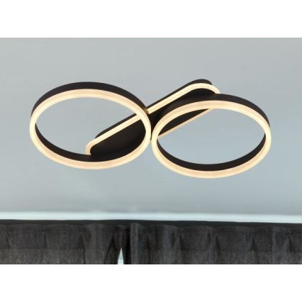 Plafonnier LED dimmable LED/60W/230V 3000-6500K + télécommande