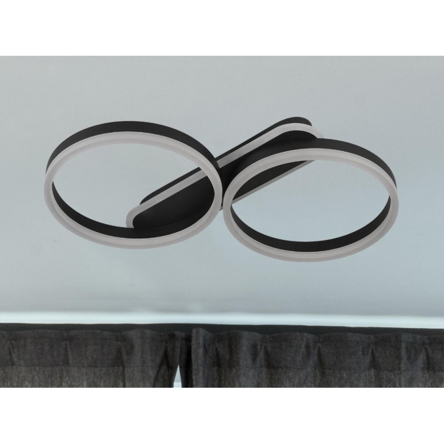 Plafonnier LED dimmable LED/60W/230V 3000-6500K + télécommande