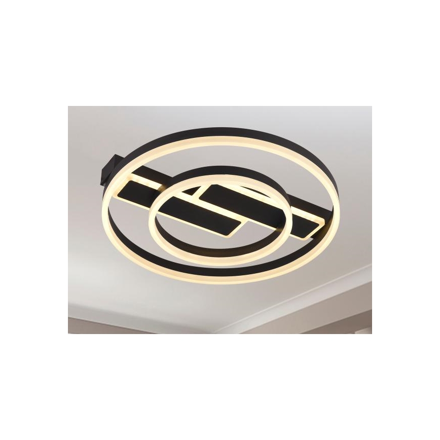 Plafonnier LED dimmable LED/80W/230V 3000-6500K + télécommande