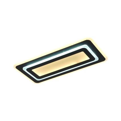 Plafonnier LED dimmable LED/85W/230V 3000-6500K noir + télécommande