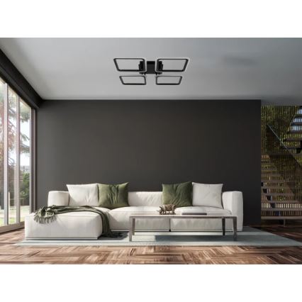 Plafonnier LED dimmable LED/95W/230V 3000-6500K + télécommande