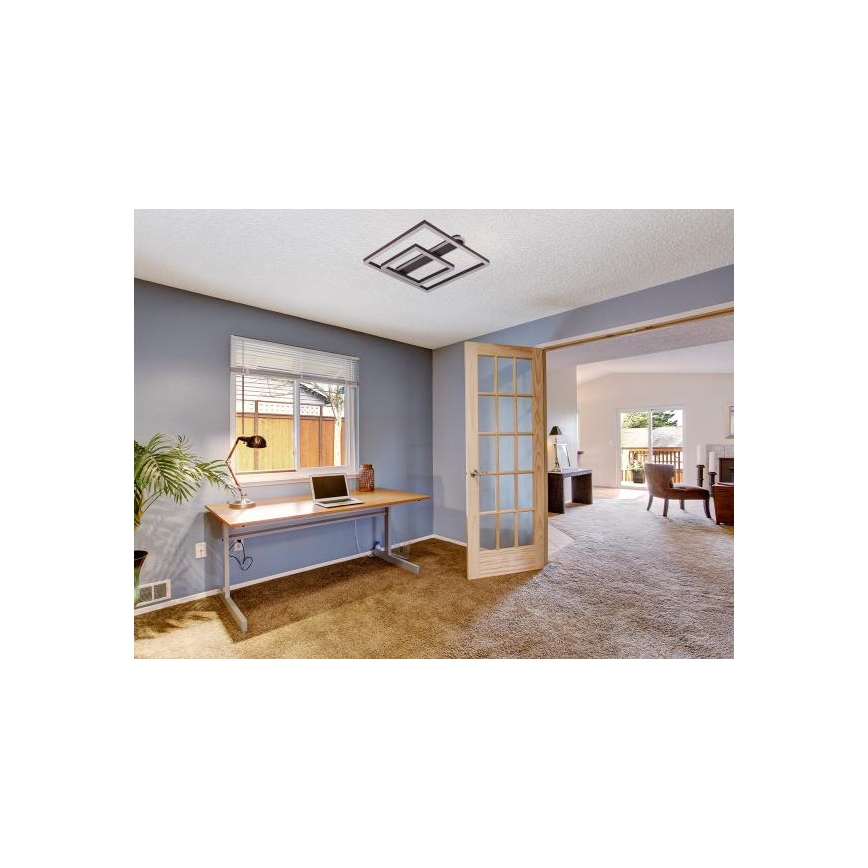 Plafonnier LED dimmable LED/95W/230V 3000-6500K + télécommande