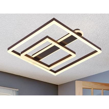 Plafonnier LED dimmable LED/95W/230V 3000-6500K + télécommande