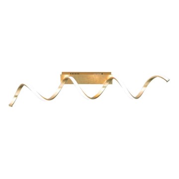 Plafonnier LED dimmable RUSSEL LED/32W/230V doré