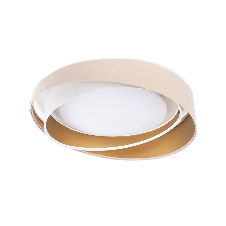 Plafonnier LED à intensité variable SMART GALAXY MODERN LED/24W/230V 3000-6500K Ø 55 cm beige/blanc/doré + télécommande