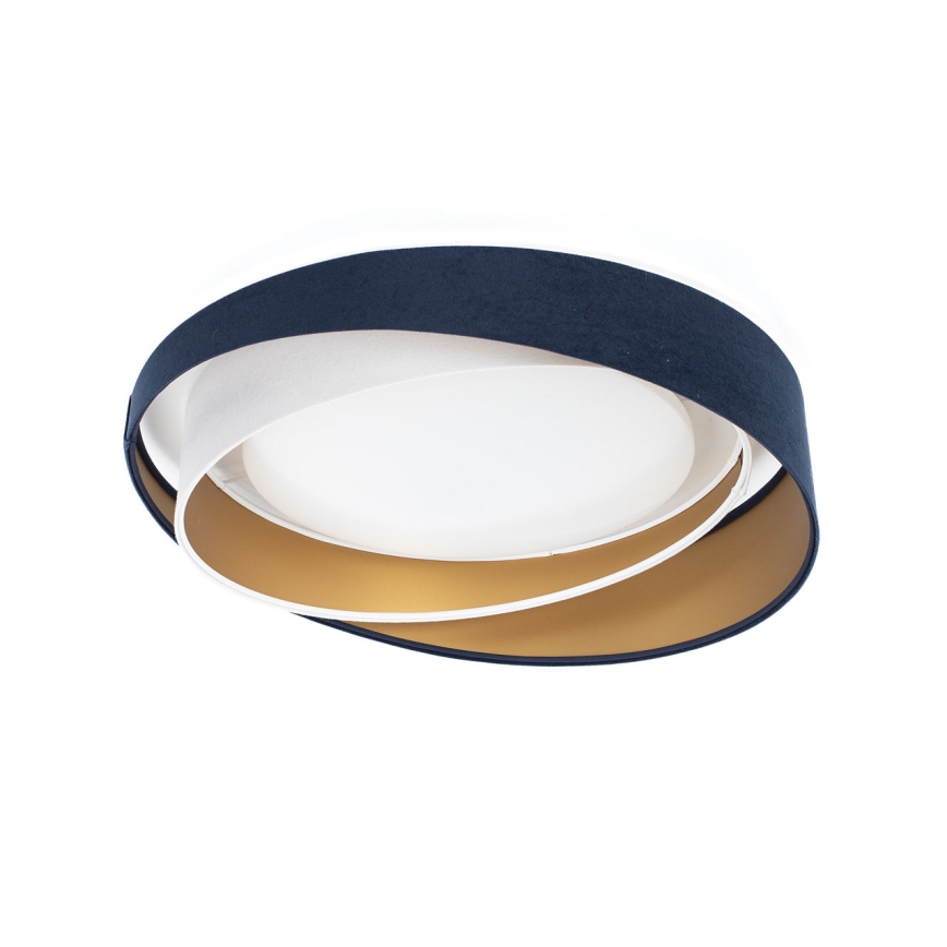 Plafonnier LED dimmable SMART GALAXY MODERN LED/24W/230V 3000-6500K Ø 55 cm bleu/blanc/doré + télécommande
