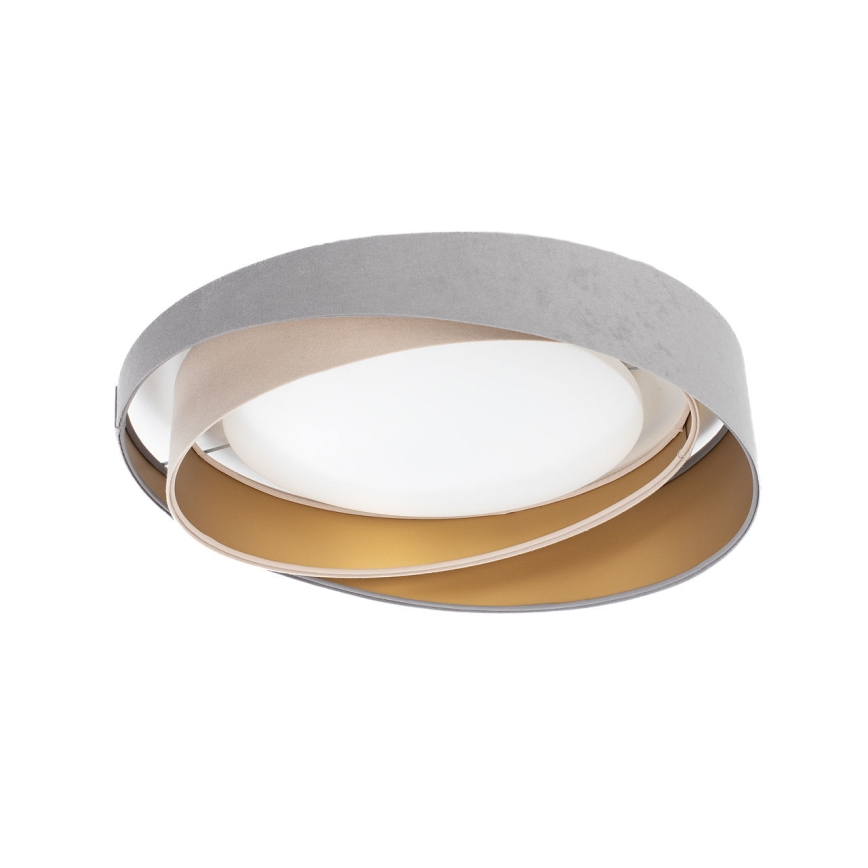 Plafonnier LED dimmable SMART GALAXY MODERN LED/24W/230V 3000-6500K Ø 55 cm gris/beige/doré + télécommande