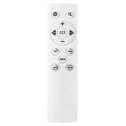 Plafonnier LED dimmable SMART GALAXY MODERN LED/24W/230V 3000-6500K Ø 55 cm beige/blanc + télécommande