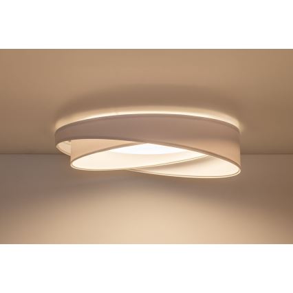 Plafonnier LED dimmable SMART GALAXY MODERN LED/24W/230V 3000-6500K Ø 55 cm blanc + télécommande