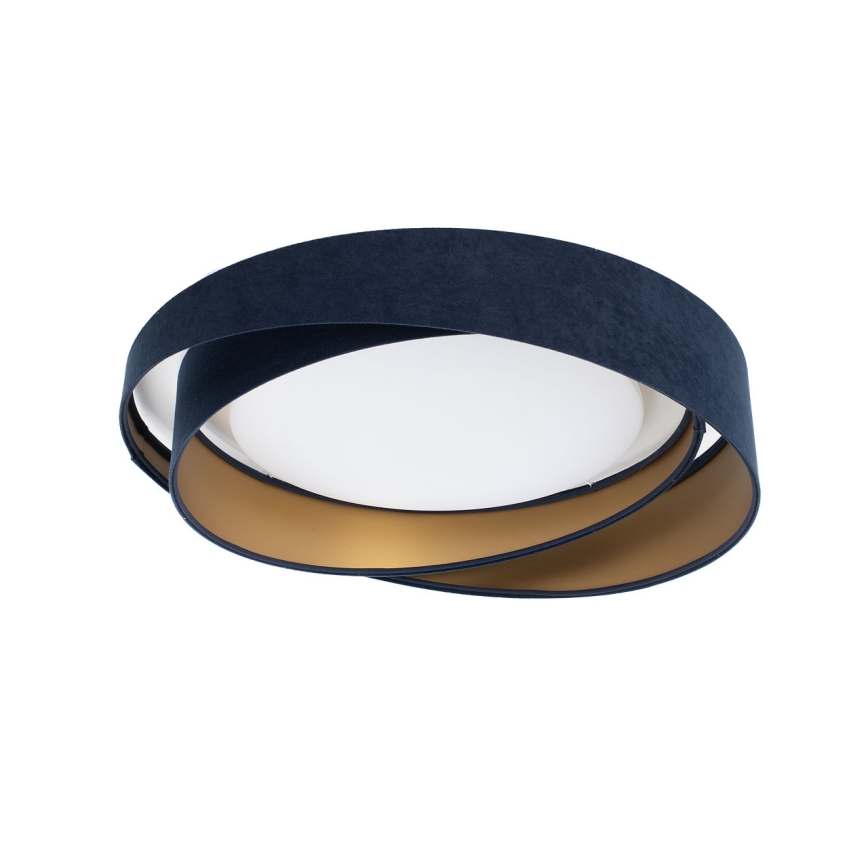 Plafonnier LED dimmable SMART GALAXY MODERN LED/24W/230V 3000-6500K Ø 55 cm bleu/doré + télécommande