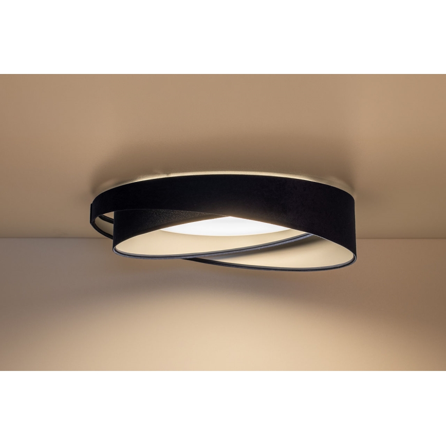 Plafonnier LED dimmable SMART GALAXY MODERN LED/24W/230V 3000-6500K Ø 55 cm bleu/argenté + télécommande