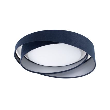 Plafonnier LED dimmable SMART GALAXY MODERN LED/24W/230V 3000-6500K Ø 55 cm bleu/argenté + télécommande