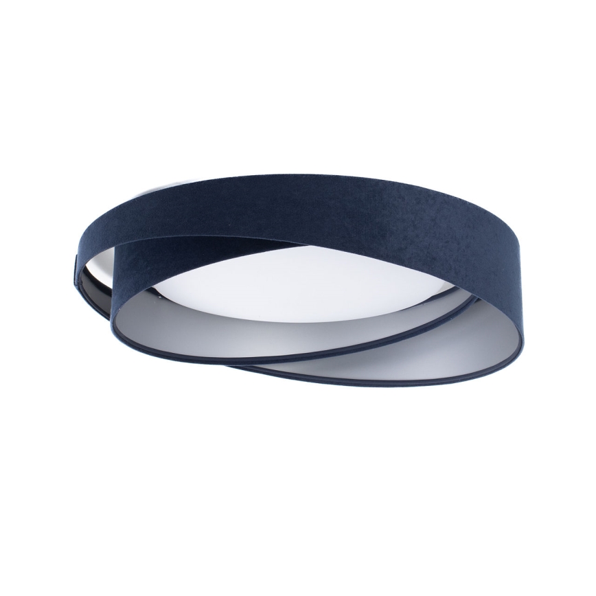 Plafonnier LED dimmable SMART GALAXY MODERN LED/24W/230V 3000-6500K Ø 55 cm bleu/argenté + télécommande