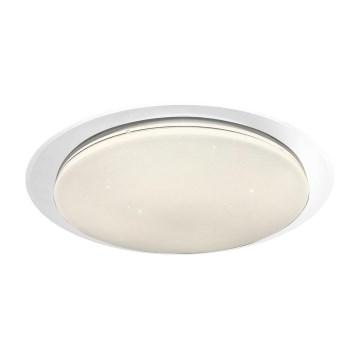 Plafonnier LED dimmable SONIC LED/24W/230V 3000-6000K Ø 40 cm blanc + télécommande