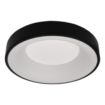 Plafonnier LED DRAX 32W/230V 4000K diamètre 38 cm noir